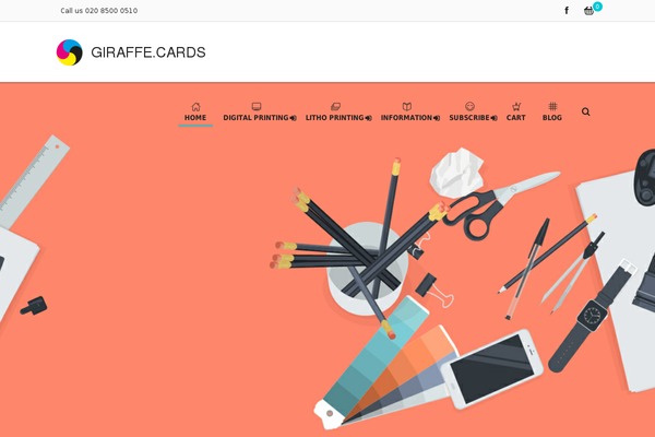 Geode theme site design template sample