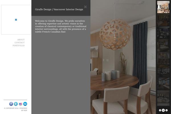 Village theme site design template sample