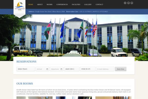 Anchor theme site design template sample