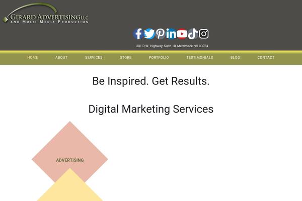 Understrap theme site design template sample