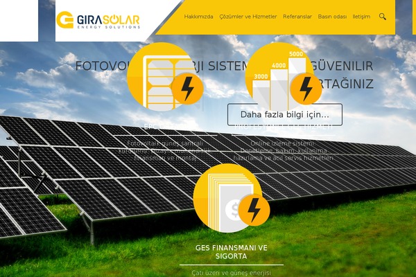 girasolar.com.tr site used Frontheme