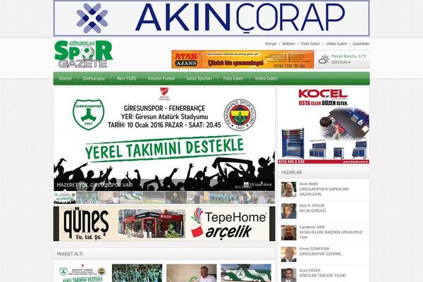 giresunsporgazete.com site used Thehaberv5