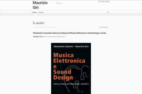 Site using Audio Player plugin