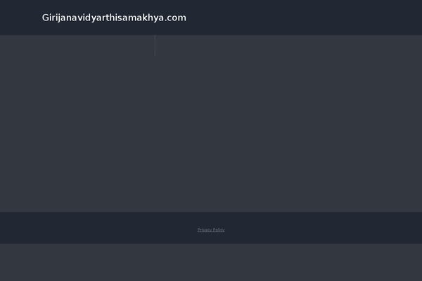 Candidate theme site design template sample