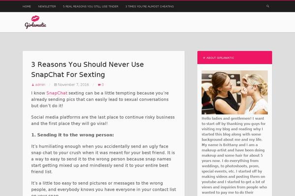 girlamatic.com site used Mixr