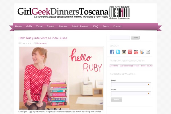 Delicacy theme site design template sample