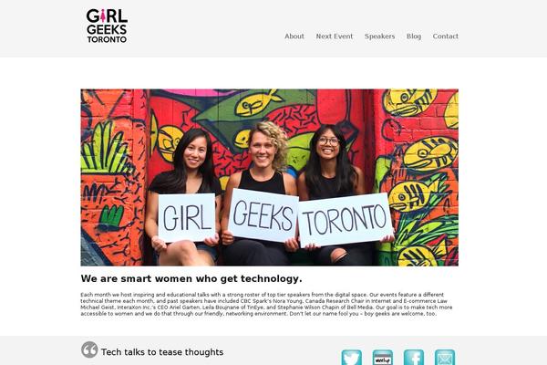 girlgeekstoronto.com site used Intense