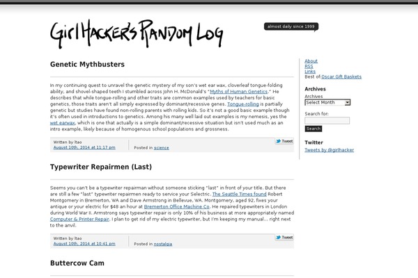 Journalist theme site design template sample