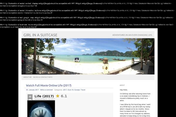 Site using Social Contact Display plugin
