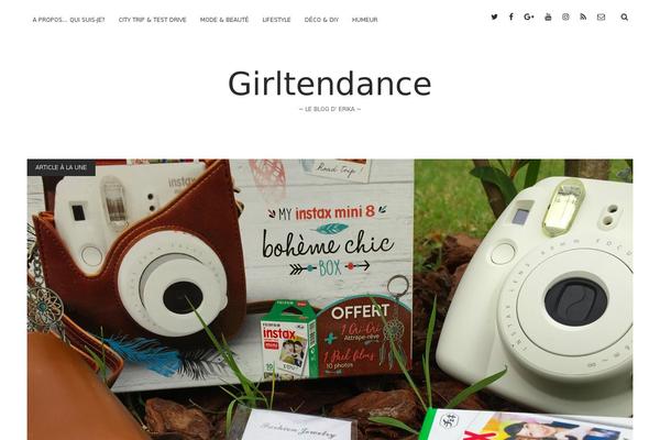 Chosen theme site design template sample