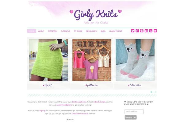 Chamomile theme site design template sample
