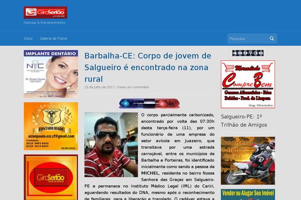 Mantranews theme site design template sample