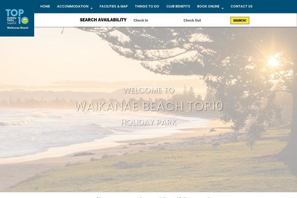 gisborneholidaypark.co.nz site used Custom-biz