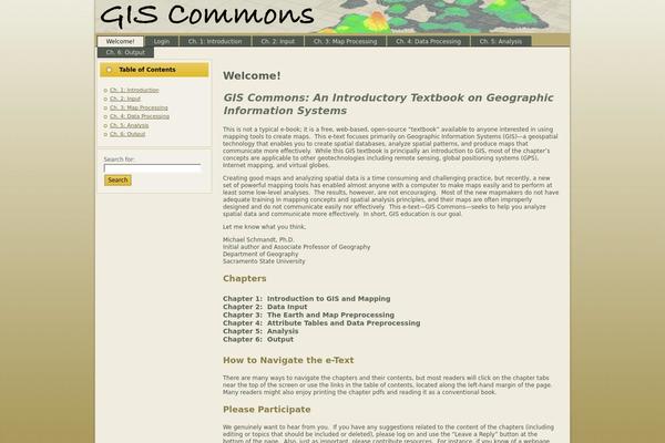 Site using Collapsing Pages plugin