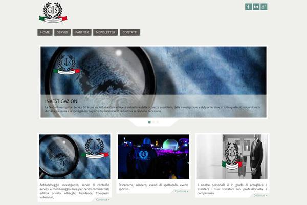 Parabola theme site design template sample