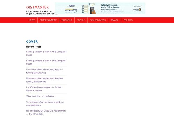 Site using Gabfire Widget Pack plugin