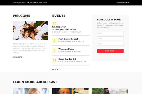 gistonline.ca site used Gist