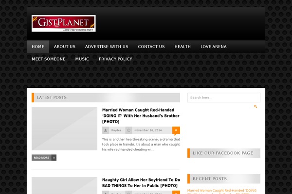 Megamag theme site design template sample