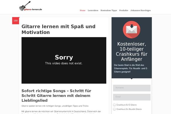Site using Thrive-visual-editor plugin
