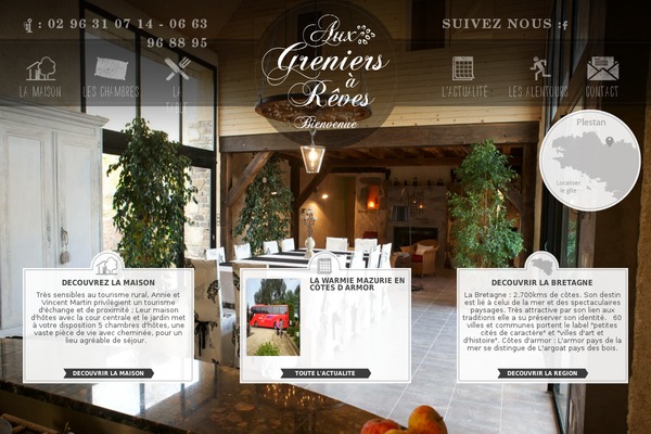 gite-chambre-cotesdarmor.com site used Artgomedia