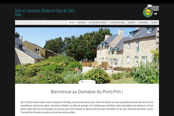 Tempera theme site design template sample