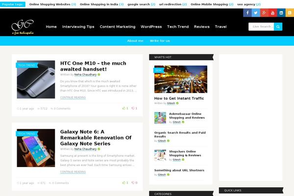 Site using Anthemes-reviews plugin