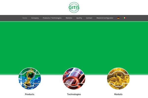 Infinite theme site design template sample