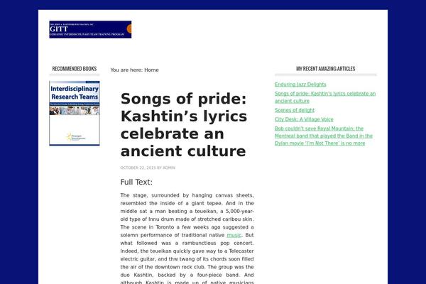 Metro Pro theme site design template sample