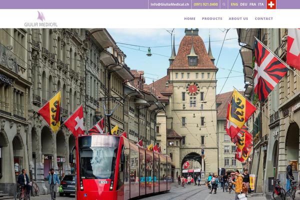 Osmosis theme site design template sample