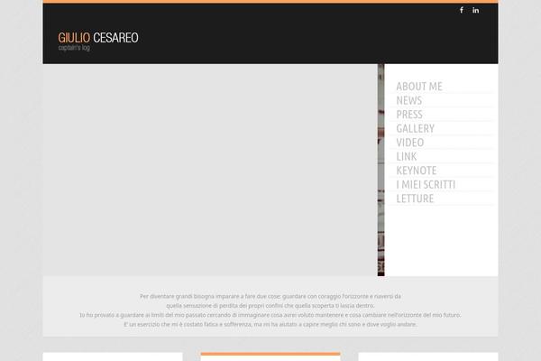 Impreza Child theme site design template sample