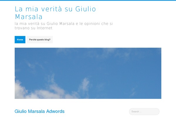 giuliomarsala.org site used elegantWhite