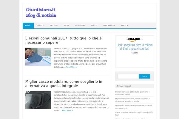 Iconic One Pro theme site design template sample