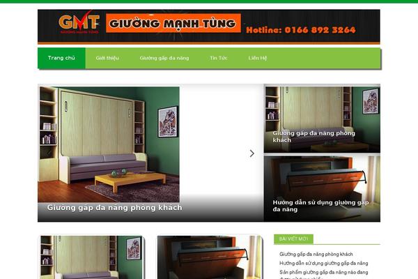 Merlin theme site design template sample