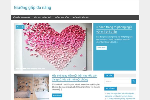 Merlin theme site design template sample