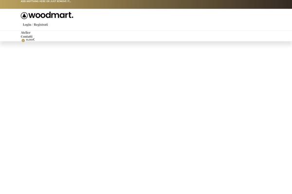 Site using WooCommerce plugin