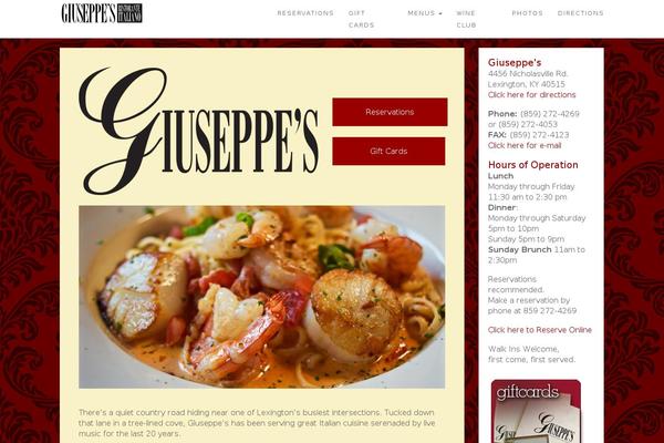Site using Open Table Widget plugin