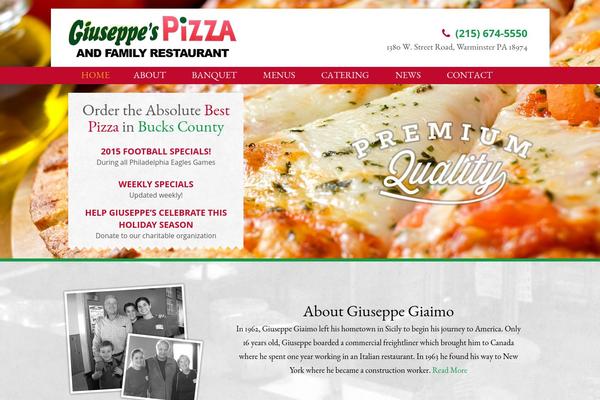 giuseppesthebestpizza.com site used Gp