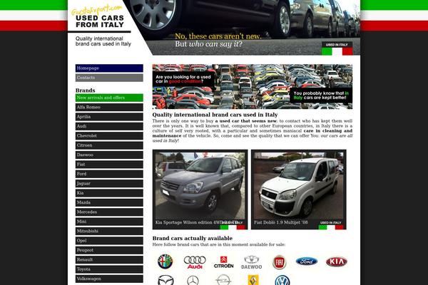 Default theme site design template sample