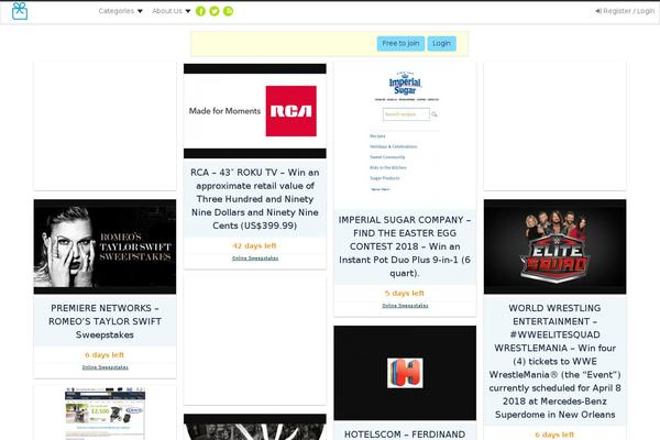 iPin Pro theme site design template sample