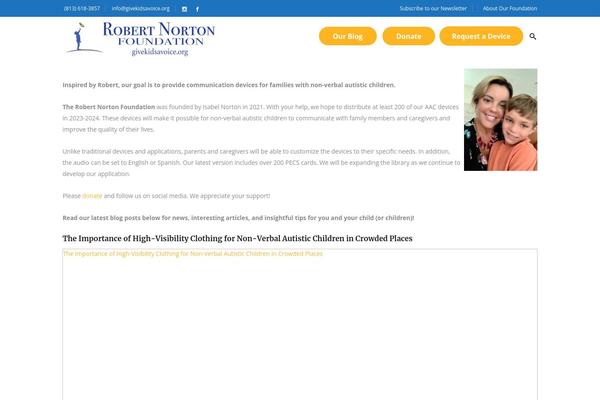 Goodwish theme site design template sample