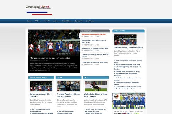 Sportpress theme site design template sample