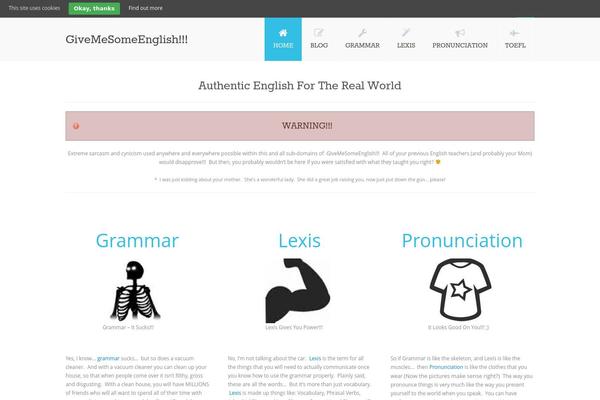 Nictitate theme site design template sample