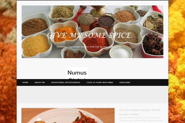 givemesomespice.com site used Clean Box