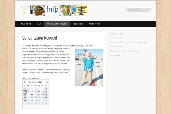 Site using Appointment Booking Calendar plugin