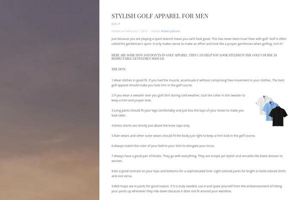 Seasonal theme site design template sample
