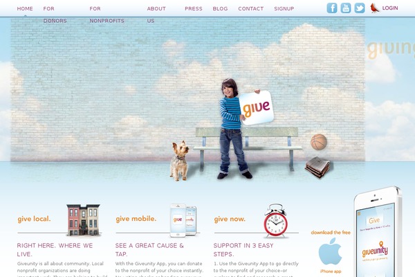 Rounder theme site design template sample