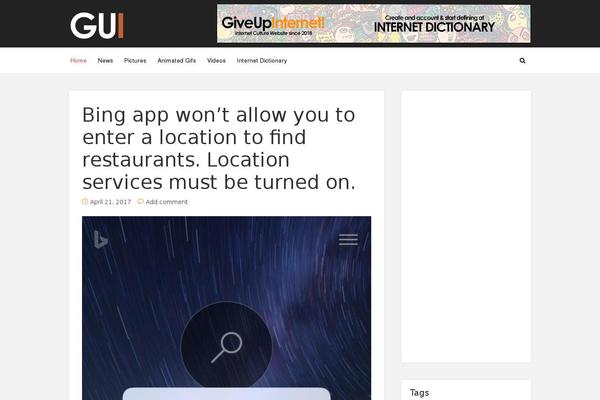 Site using Jnews-social-share plugin