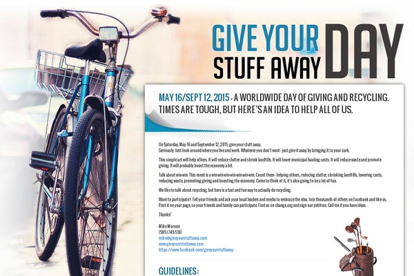 giveyourstuffaway.com site used Bootstrap3