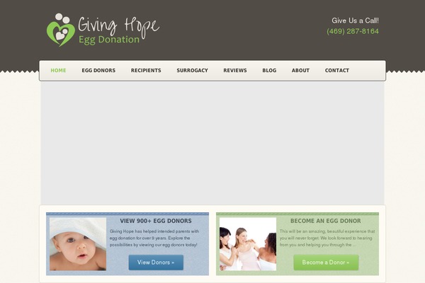 givinghopeinc.com site used Blessing