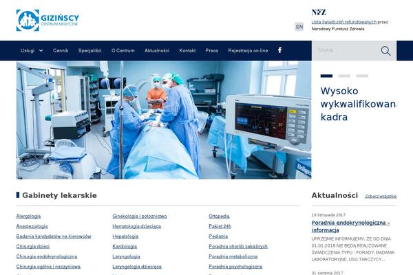 gizinscy.pl site used Gizinscy